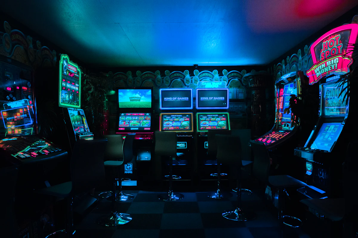 gaming room with arcade machines — The shaadi arcade